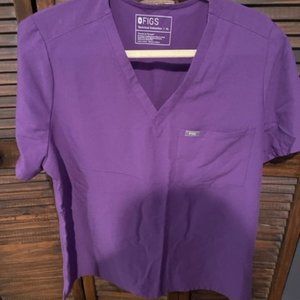 Figs Ultra Violet Casma™ - Three-Pocket Scrub Top